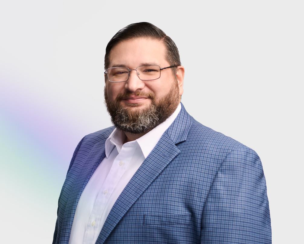 Man posing for camera.