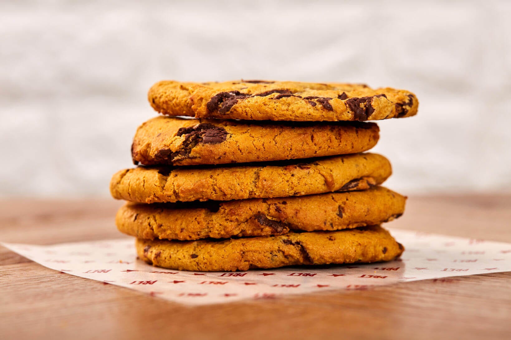 stack of delicious cookies