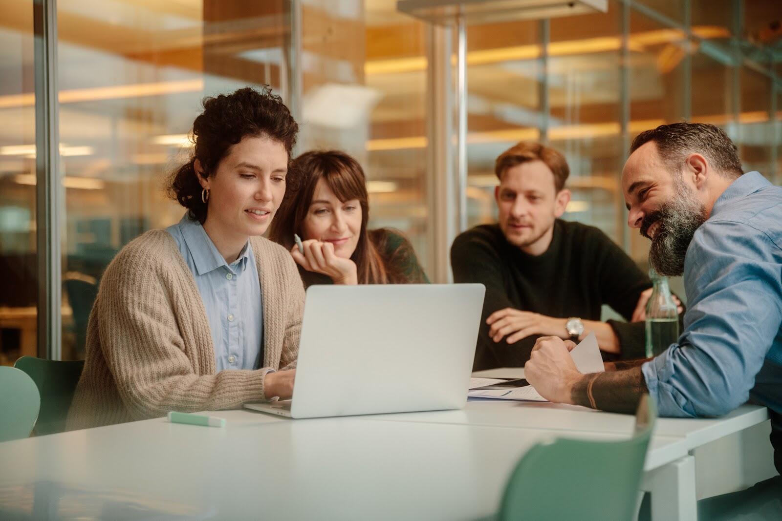 group of people on the meeting