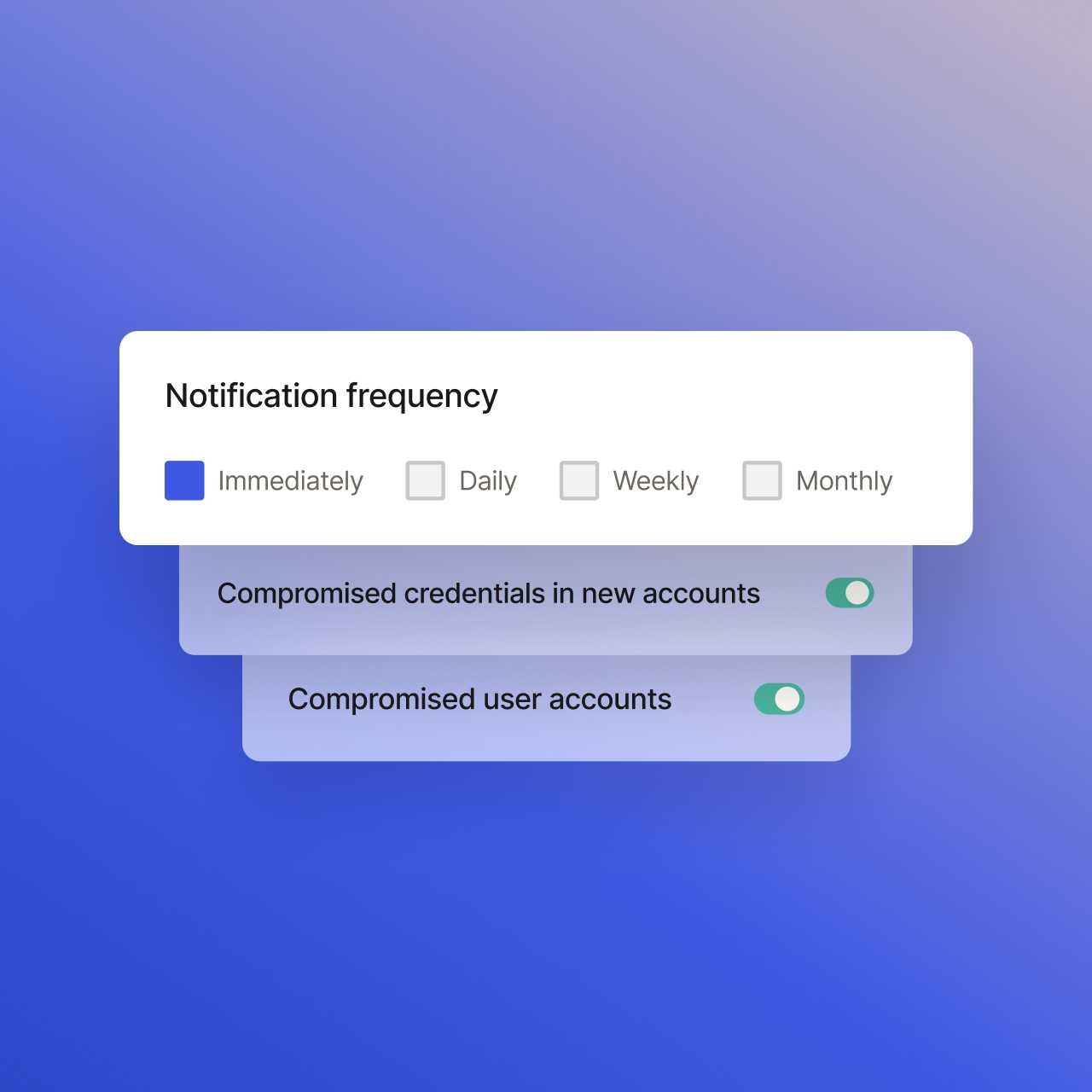 Real-time detection and monitoring