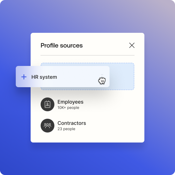 Manage Identity in one spot image reference