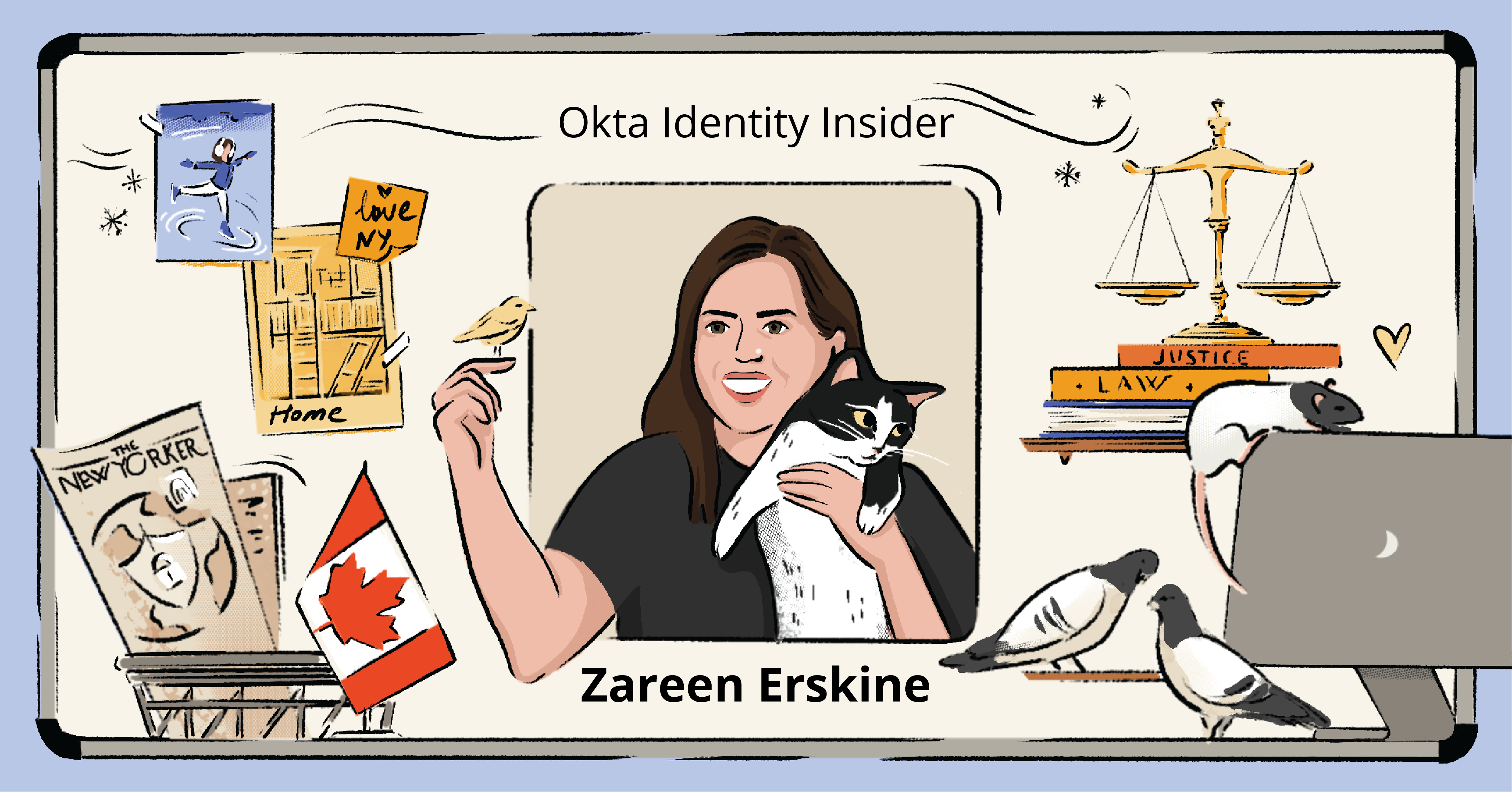 Zareen Profile Illustration