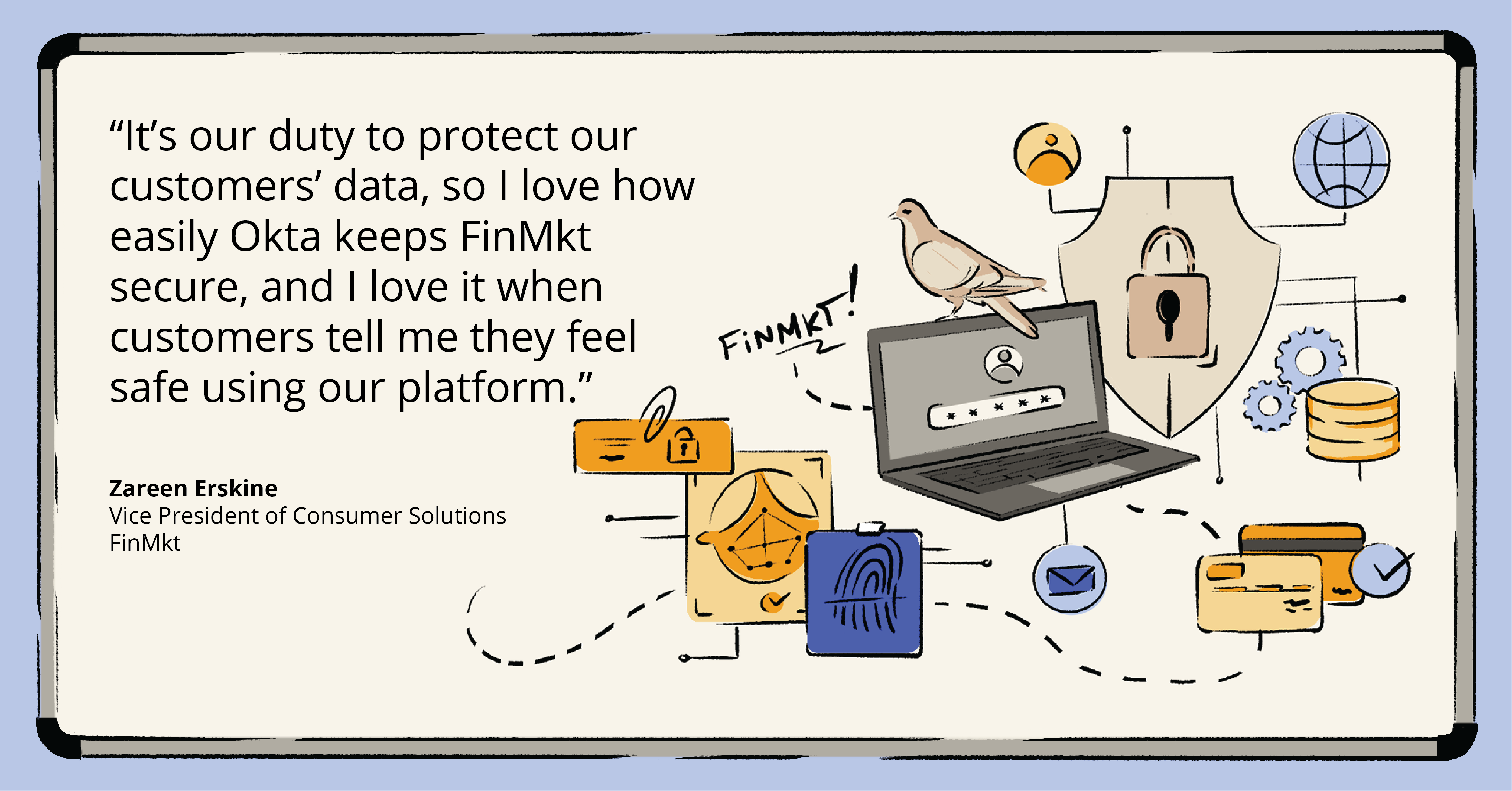 Zareen Quote Illustration