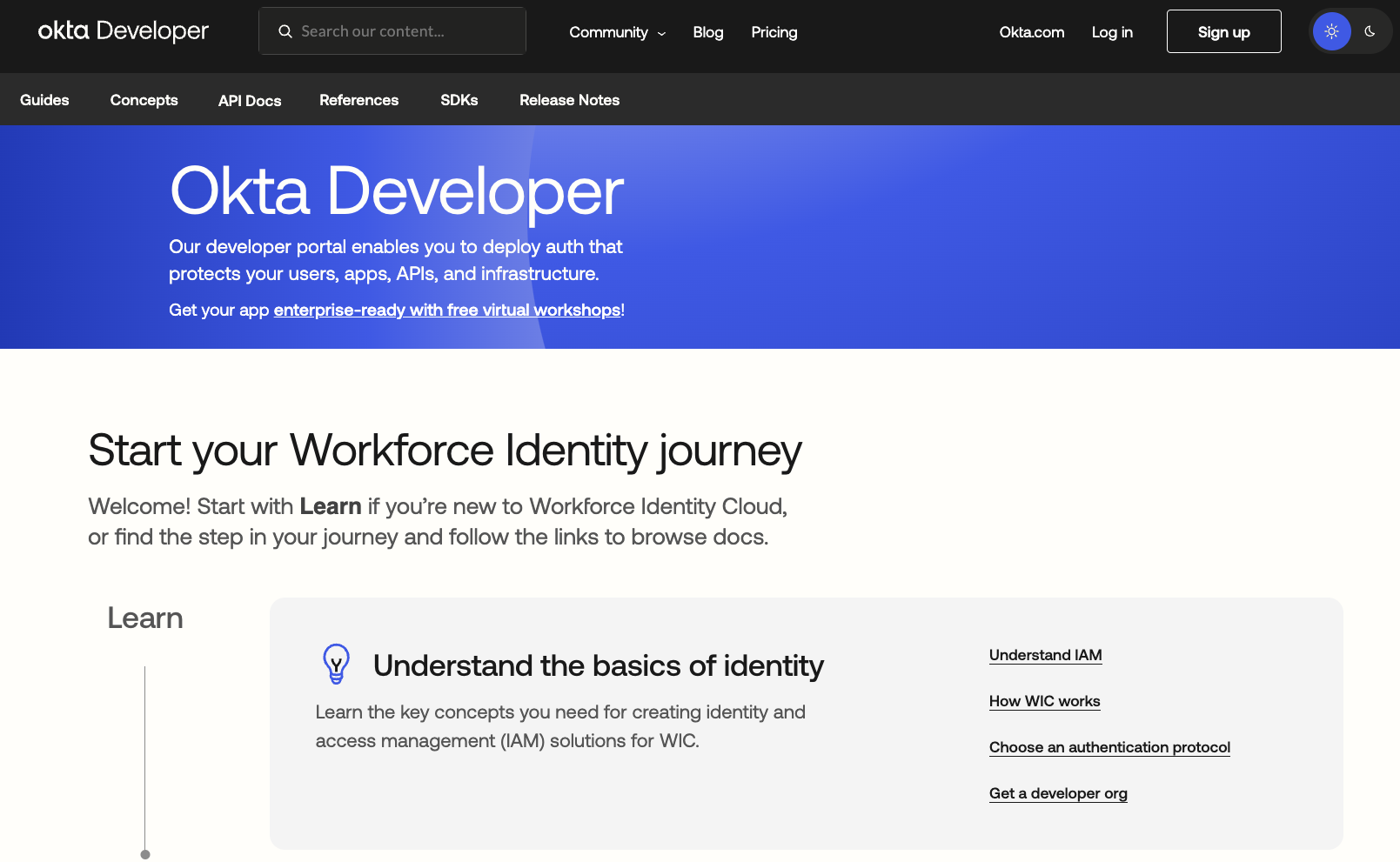 1 Okta Developer