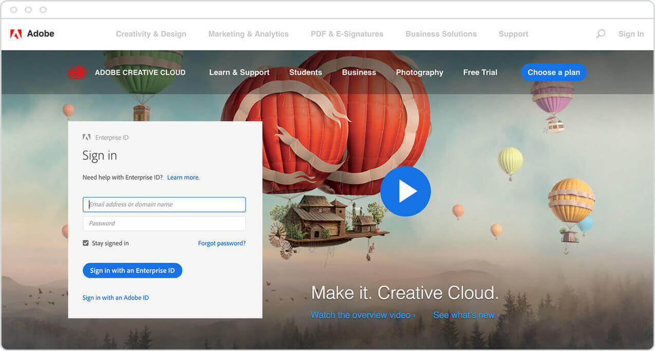 Как удалить аккаунт в adobe creative cloud